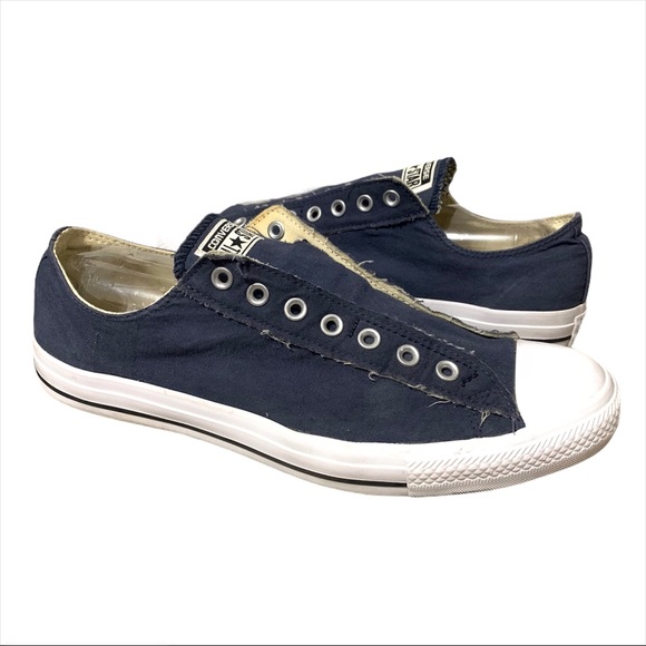 CONVERSE Chuck Taylor Slip on Navy Blue 12